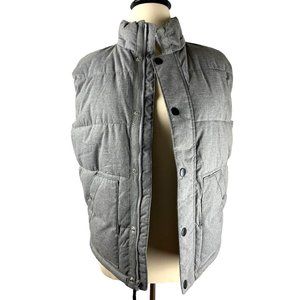 Gorpcore Old Navy Grey Puffy Vest, Women's Large